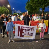Agrupamento de Escolas de Idães e Junta de Freguesias de Idães juntos no evento